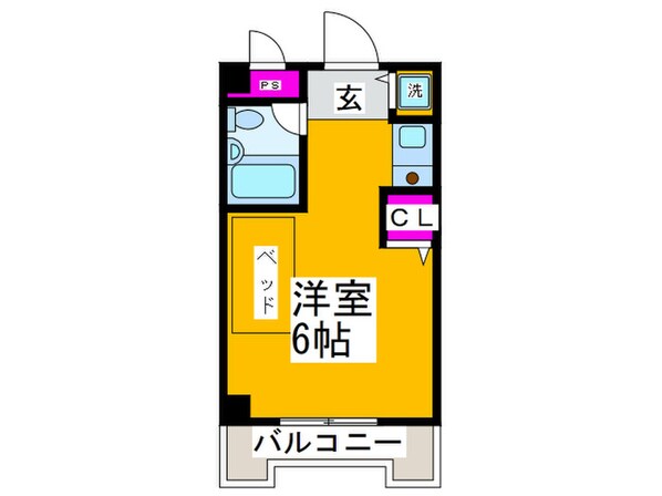 ベルネージュ峯尾の物件間取画像